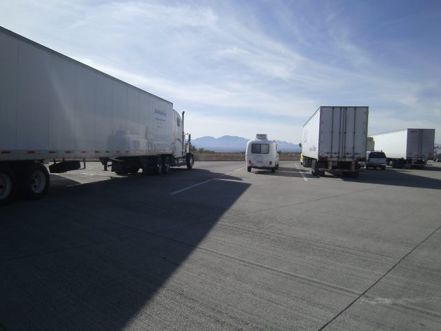 Rest stop on the way to Benson, AZ