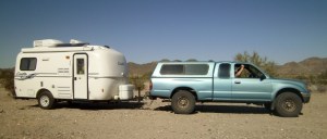 Bill and Ann's truck and trailer
