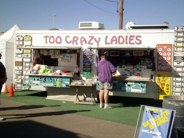Crazy Ladies booth