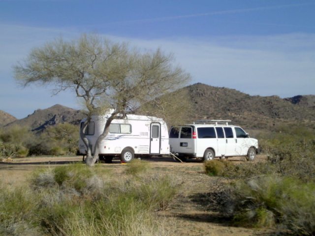 I love making a new camp . . .