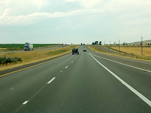 Too much smoke for the scenic route.