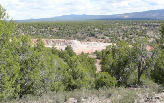 I haven't heard any blasting, although signs warn that it does occur.