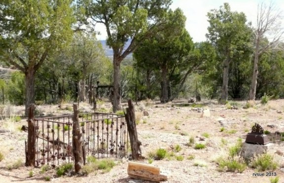 Only a few indications remain that these people were once loved